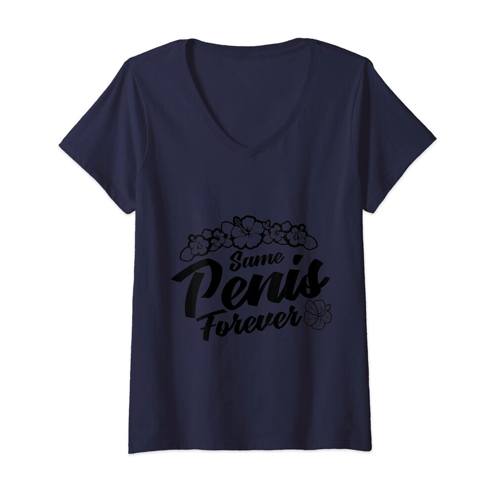 8112 Same Penis Forever Same Penish Forever Same Pennis Forever V-Neck
